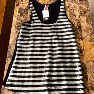 Sequence striped tank top